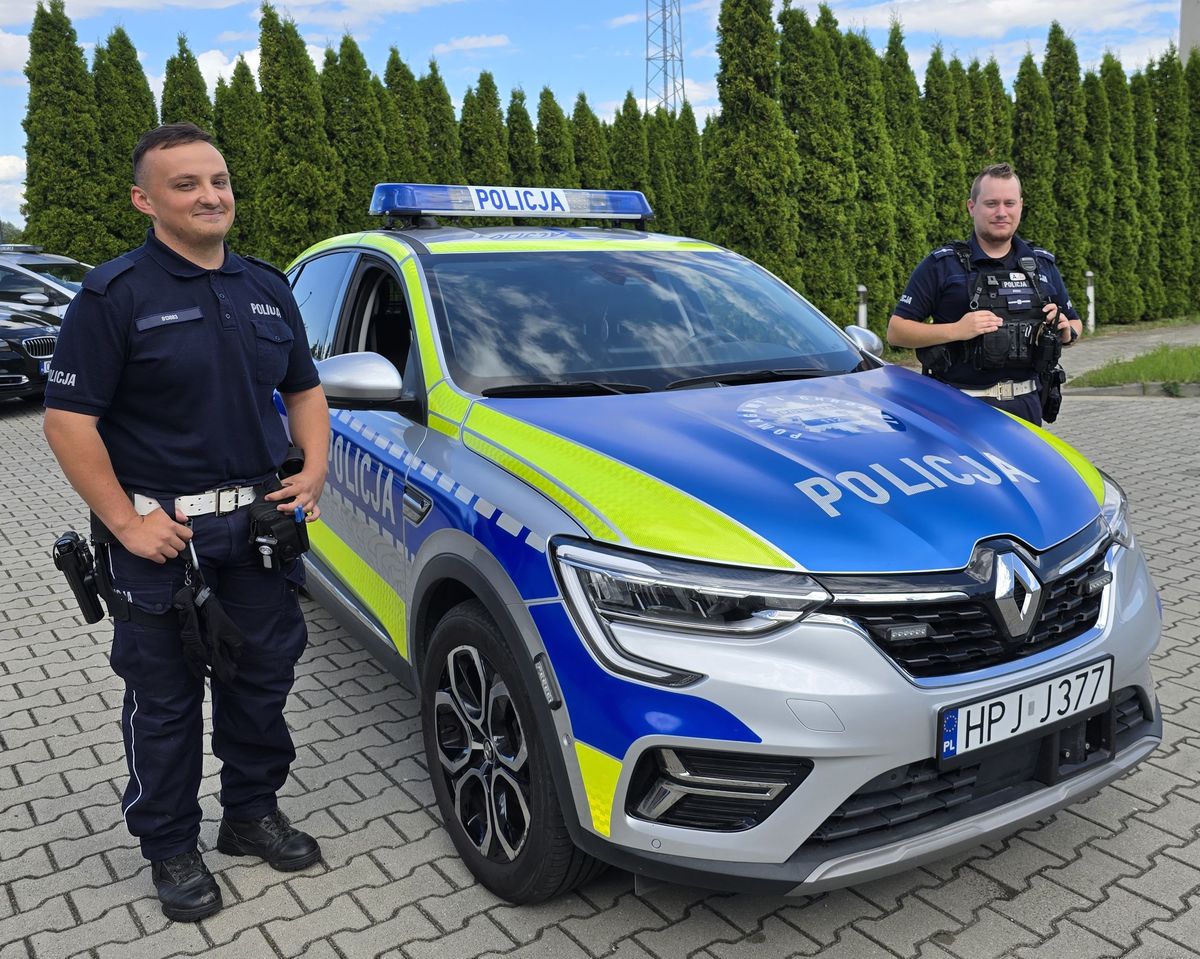 zdjęcie: policjanci