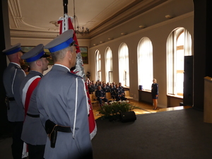 kolorowe zdjęcie obchody święta policji