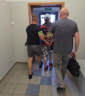 kolorowe zdjęcie zatrzyamny