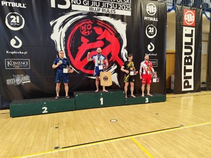 kolorowe zdjęcie walki Jiu Jitsu