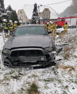 kolorowe zdjęcie wypadku