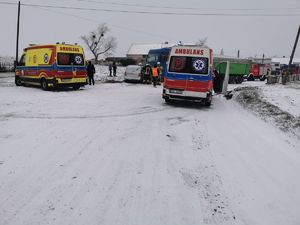 kolorowe zdjęcie zdarzenia drogowego