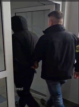 kolorowe zdjęcie z zatrzymanym