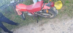 kolorowe zdjęcie motocyklu